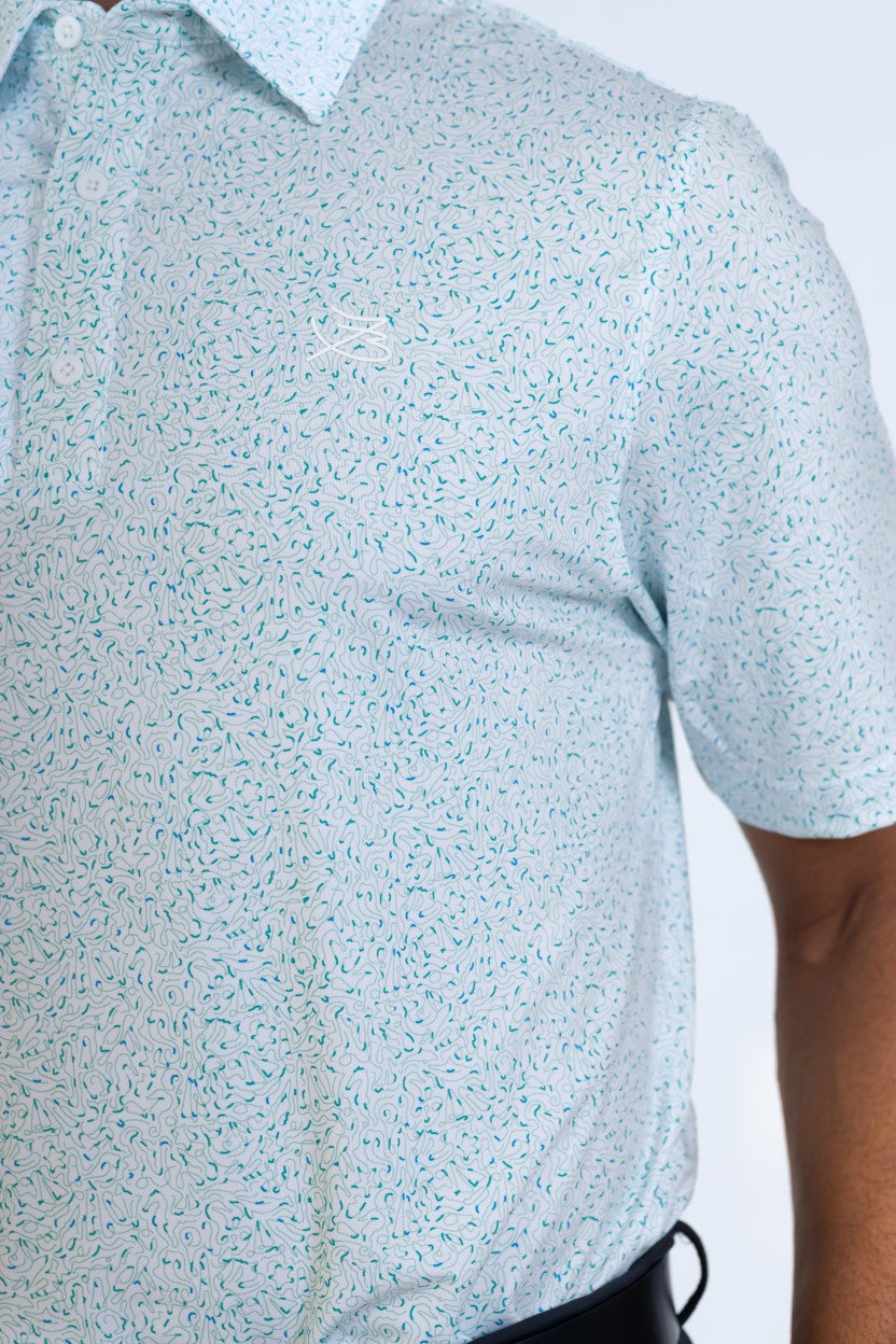 Sea Speckle Polo Shirt